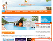 Tablet Screenshot of nhatrangholiday.net